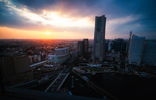 Flickr photo: Yokohama sunset