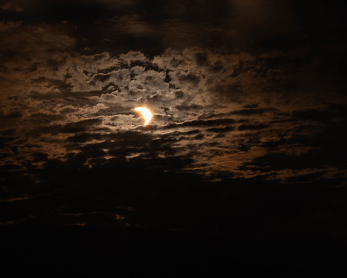 Solar eclipse, Stavanger Norway