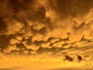 Flickr photo: Mammatus Clouds at Sunset