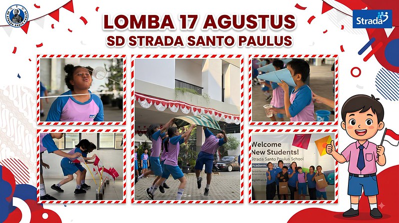 Kemeriahan Semangat Kemerdekaan: Laporan Kegiatan Lomba 17 Agustus SD Strada Santo Paulus