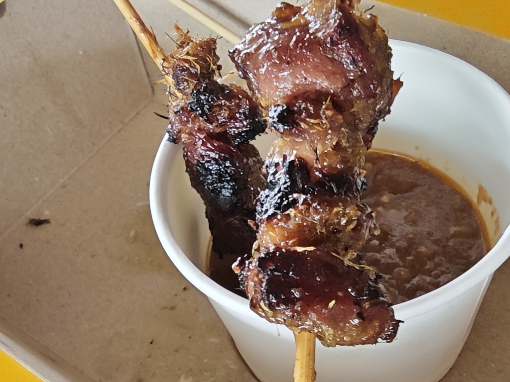 三串沙爹 Satay (3 sticks) rm$6.90  @ Gazebo Abg Nash RTC Perak Gopeng