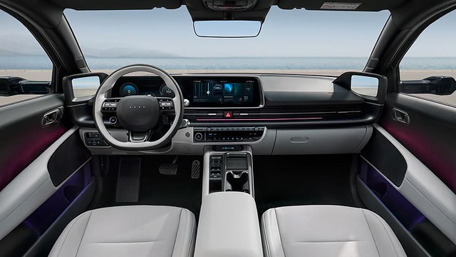 Interior do Hyundai IONIQ 6