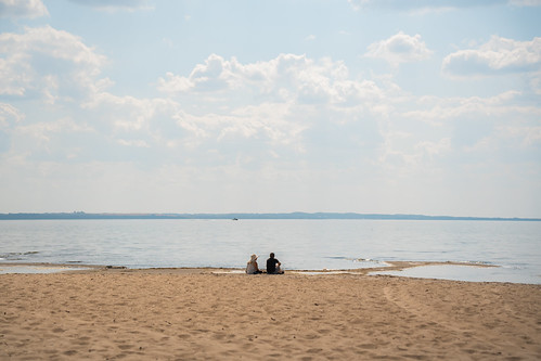 Beach at Buffalo Lake Provincial Park
