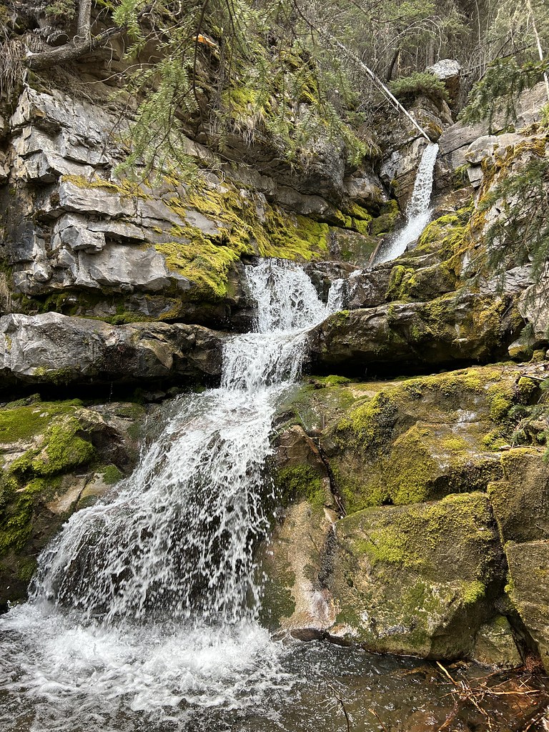 Troll Falls, Evan-Thomas Provincial Recreation Area