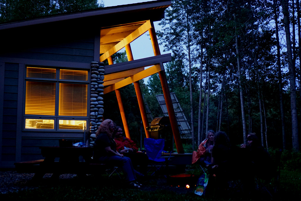 The Nest Comfort Camping at Night