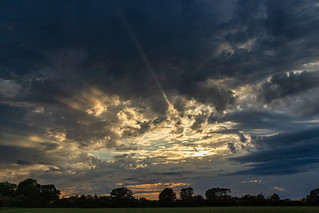 Flickr photo: Sunset from the Marshes, Howden, East Yorkshire.