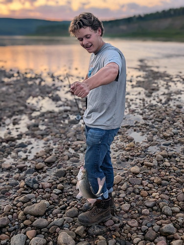Fishing at Notikewin Provincial Park