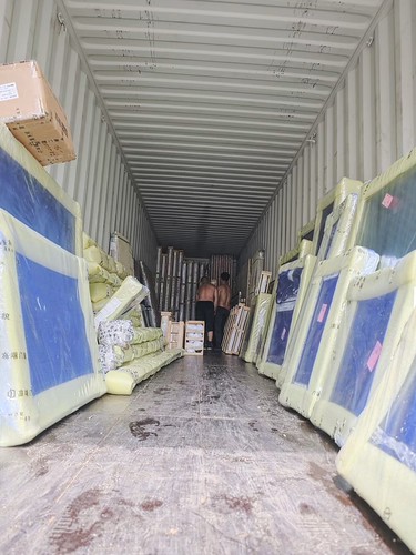 Safe Transit: Factory-Direct Aluminum Doors & Windows Loading 📦🚢 | by nofiindustrial