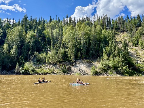 River Floating at Pembina River Provincial Park