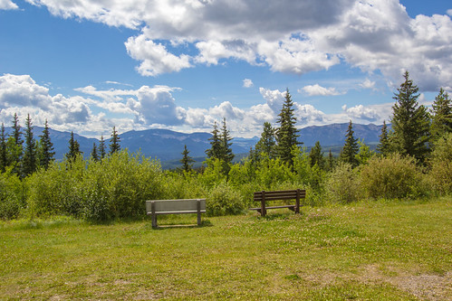 Viewpoint at Shunda Viewpoint Provincial Recreation Area