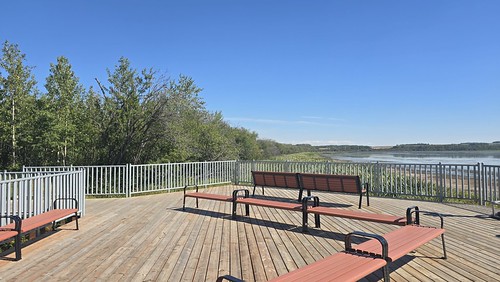 Viewpoint at Saskatoon Island Provincial Park