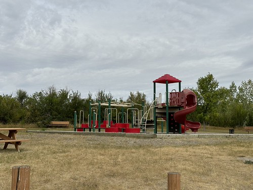 Lower Campground at St. Mary Reservoir Provincial Recreation Area