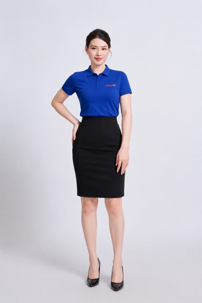 Áo Polo Đồng Phục NetViet TV màu 4