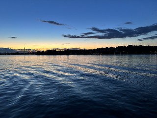 Sunrise or sunset photo of Fisksätra