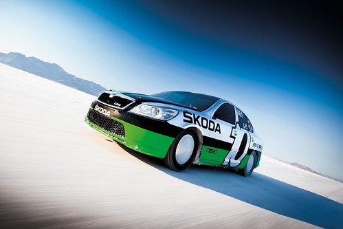Faz 15 anos que um Skoda bateu o recorde mundial de velocidade