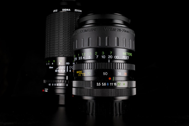 Canon FD lenses.