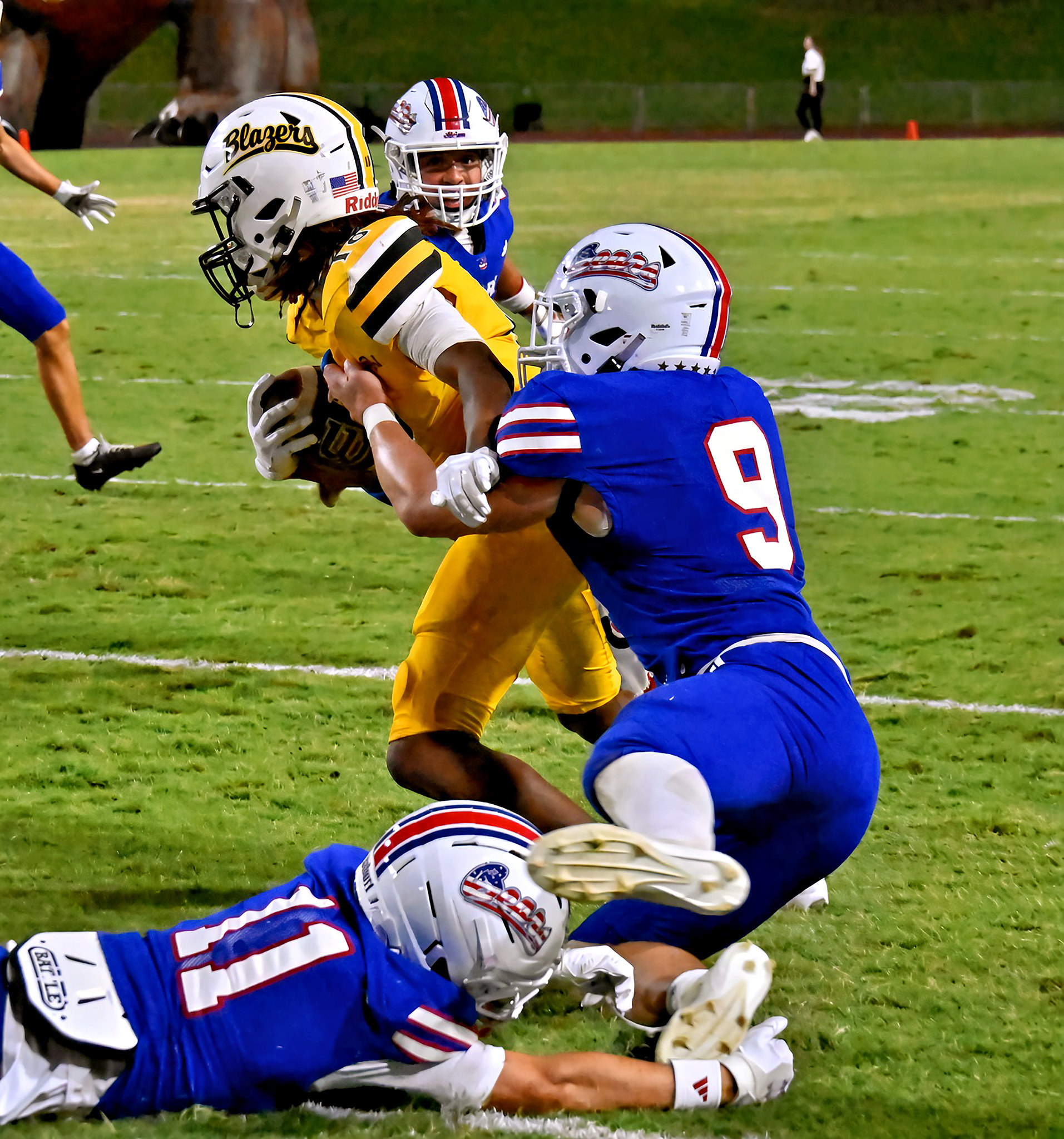 Logan Hewitt with a big stop
