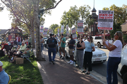 Practice Picket in the Park