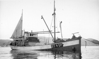 M/k Hugin med storsildlast