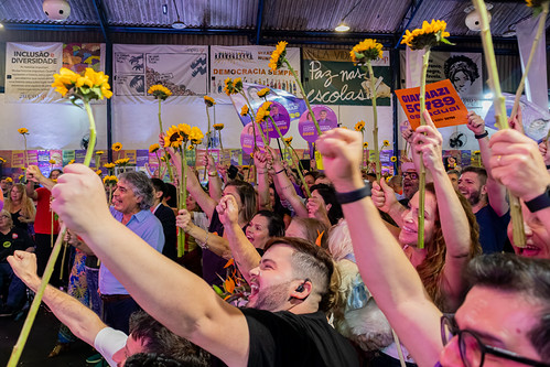 Lançamento das candidaturas de Luciene Cavalcante e Carlos Giannazi. 29/08/26 | by Coletivo Educação em 1° Lugar!