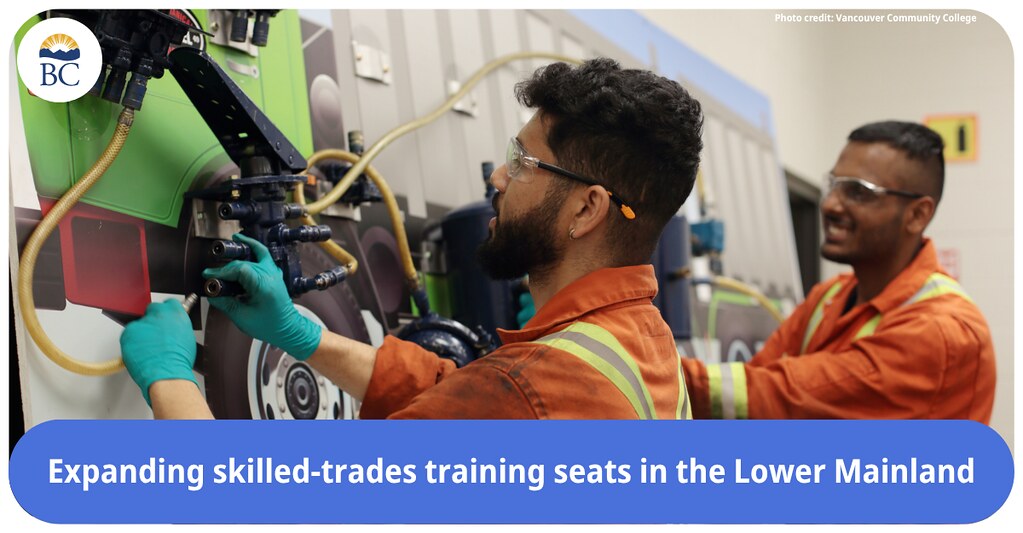 Vancouver Community College training hundreds more people
