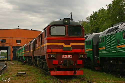 Rezekne Railway Depot, Latvia, 2015
