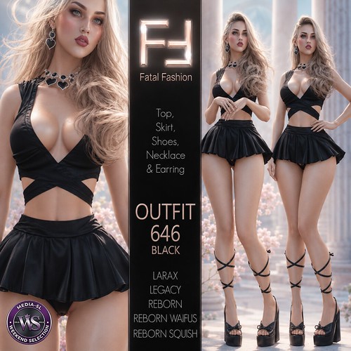 99L Fatal Fashion – Outfit 646 – BLACK | by mediasl_feed