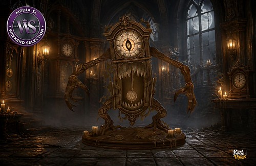 The Hungry Wardrobe – Gothic Halloween Monster Cabinet | by mediasl_feed