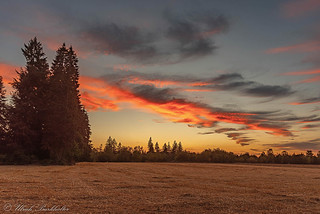 Flickr photo: Sunset near Salem, OR