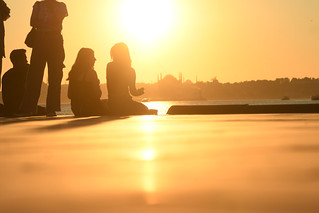 Flickr photo: Sunset Chat