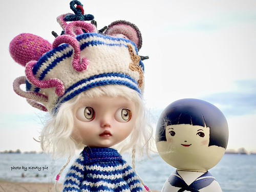 Today, the little sailors went to the beach with their boats to do some sailing…….. | by Kewty-pie