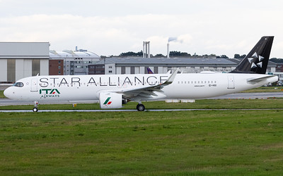 Airbus A321-271NX, ITA Airways, D-AZYZ, EI-HXI (MSN 13121) | AIB