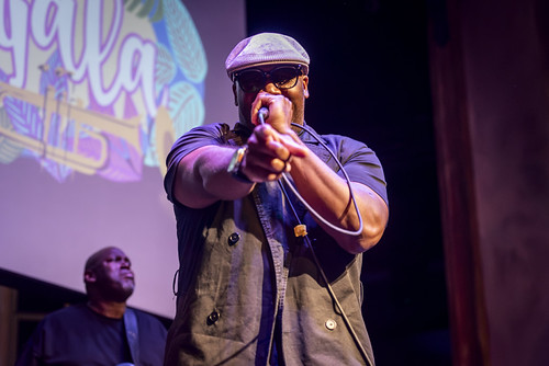 Big Sam's Funky Nation at the WWOZ Groove Gala - Sep. 10, 2026. Photo by Kristen Derr.
