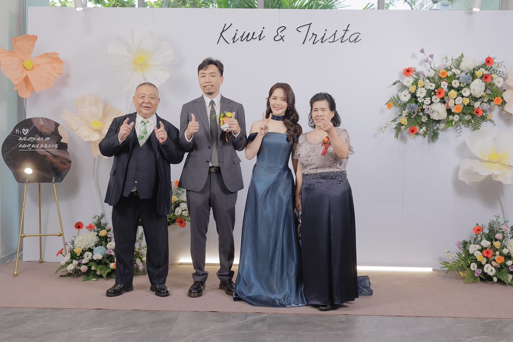 奇緯與蕙娟｜送客合影｜亞果薈婚禮紀錄｜深呼吸影像 269