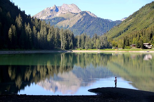 Lago di Montriond, Alta Savoia