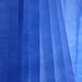 Blue curtain