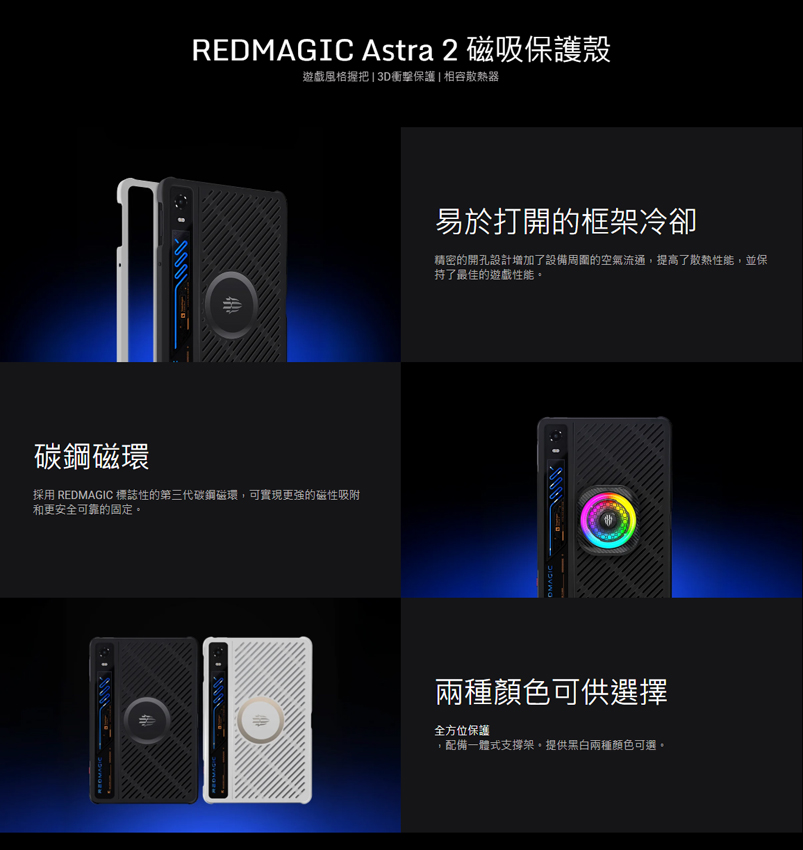RedMagic Astra 2 Tablet Magnetic Cooling Case
