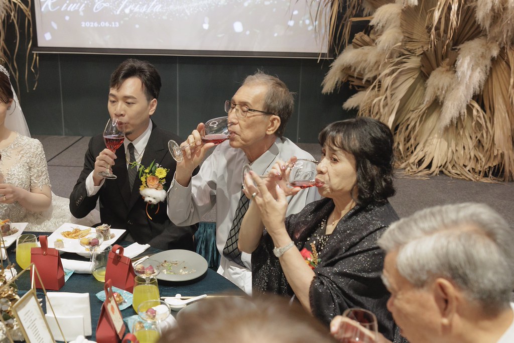 奇緯與蕙娟｜迎賓與婚宴｜亞果薈婚禮紀錄｜深呼吸影像 211