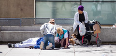 Scene Outside the Speaker Nancy Pelosi Federal Building, San Francisco, California, April 4, 2023