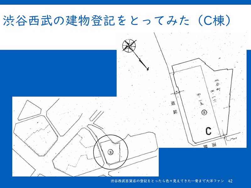 渋谷西武の建物登記をとってみた（C棟）