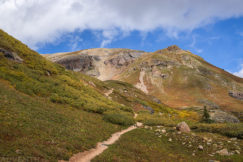 Ice Lake Basin Trail Descent
