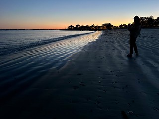 Sunrise or sunset photo of La Trinité-sur-Mer