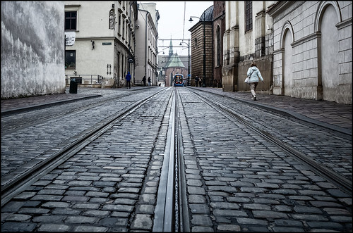 Kraków in the morning.