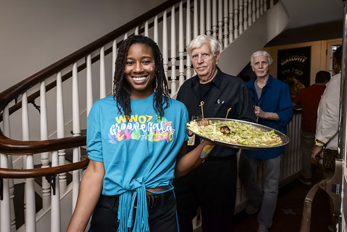 Tableau staff Second floor at the WWOZ Groove Gala - Sep. 10, 2026. Photo by Kristen Derr.