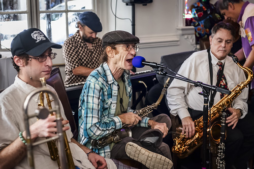 New Orleans Jazz Vipers at the WWOZ Groove Gala - Sep. 10, 2026. Photo by Kristen Derr.