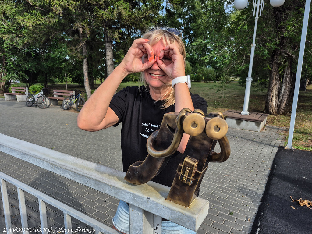 На фотоохоту за Барнаульскими буквами