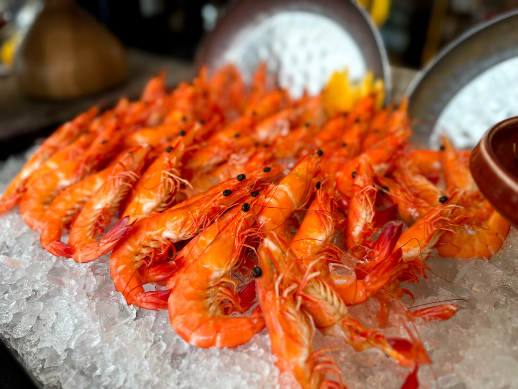 Poached Prawn 1