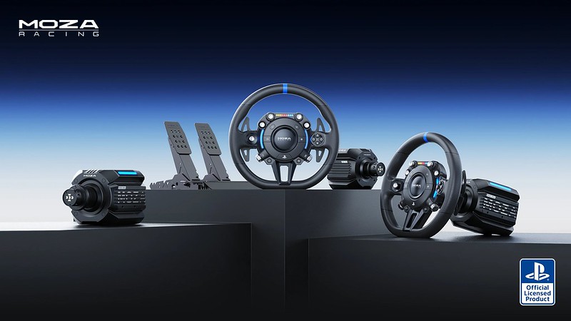 MOZA Racing Reveals Direct Drive Wheels for PS5 MOZA Racing Reveals Direct Drive Wheels for PS5