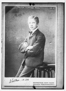 Walter Schumann - Heink, 15 years, photo: Hahn Nachf., Dresden, Ferdinand Str. 11 (LOC)