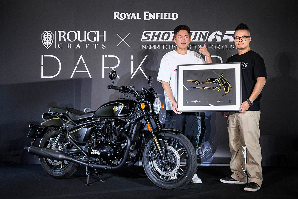 全台唯一!Royal Enfield Shotgun 650 x Rough Crafts特仕版正式交車 1 ROYAL ENFIELD 26091706